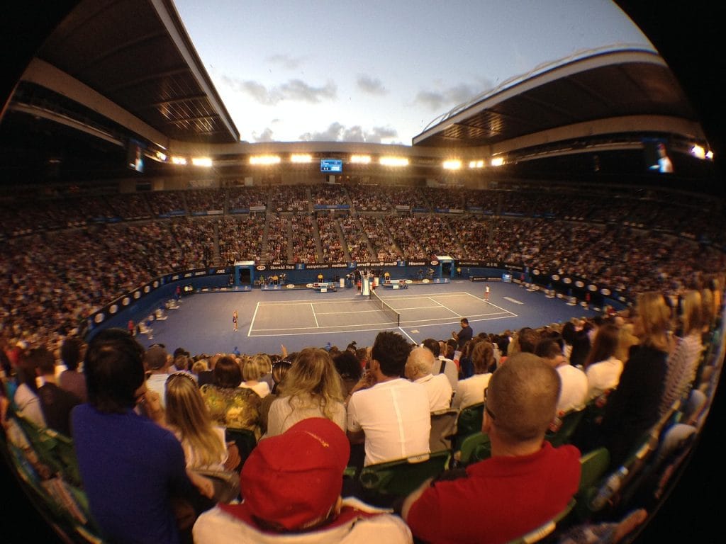 US Open als Teil der großen Tennisturniere